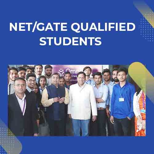 NET/GATE Qualified students