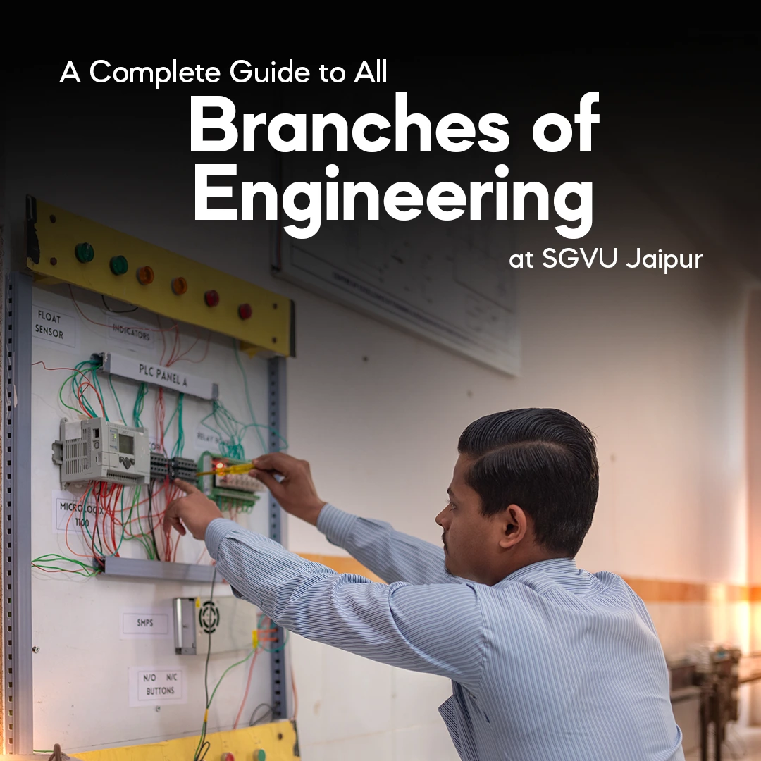 A Complete Guide to All Branches of Engineering at SGVU Jaipur