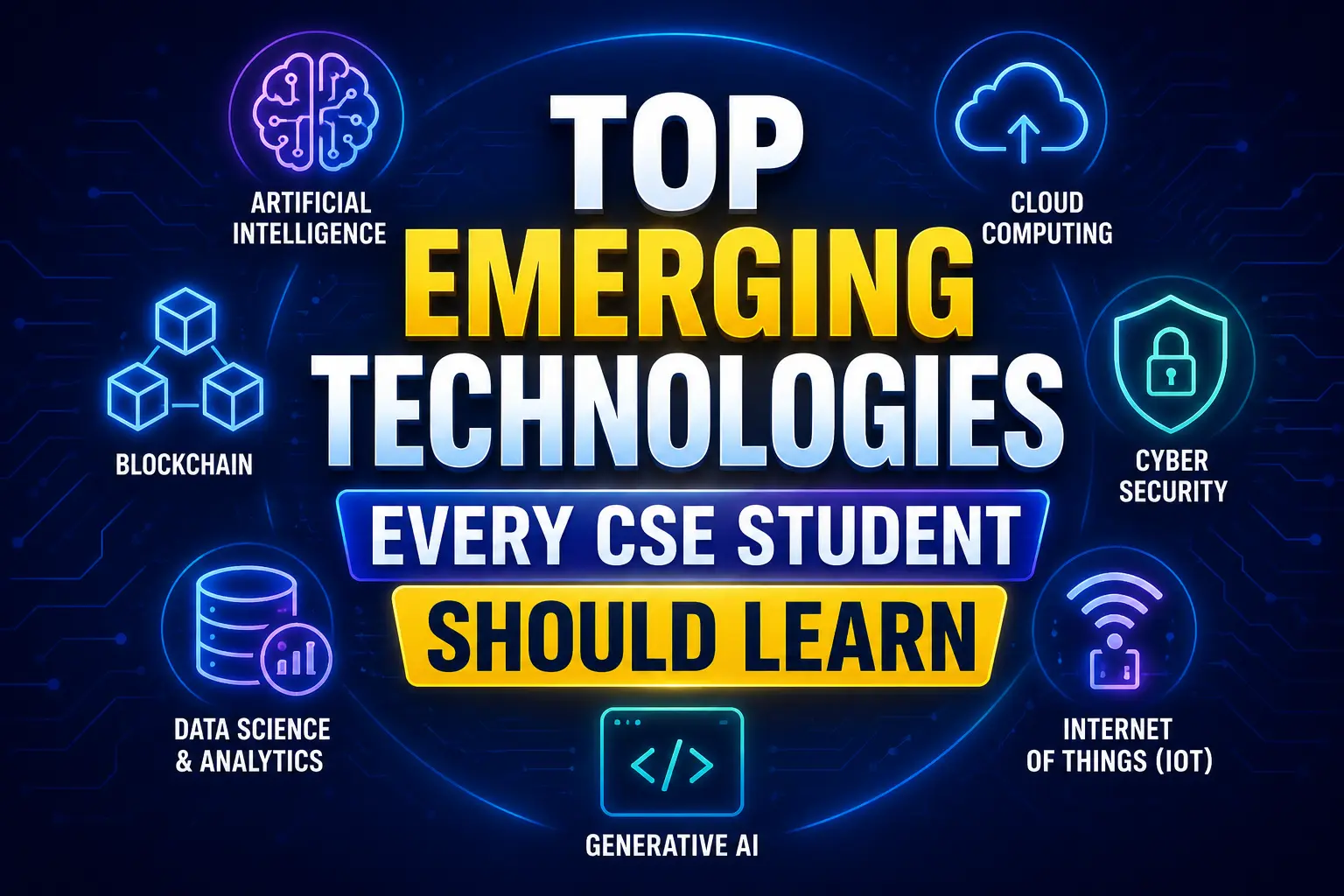 Top Emerging Technologies Every CSE Student Should Learn