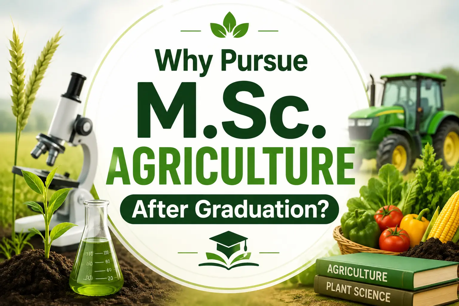 Why Pursue M.Sc. Agriculture After Graduation? - SGVU 2026