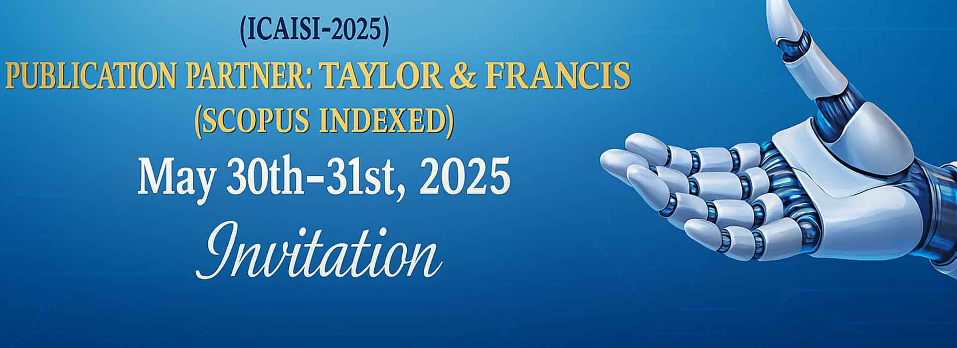 International Conference on AI and Sustainable Innovation
