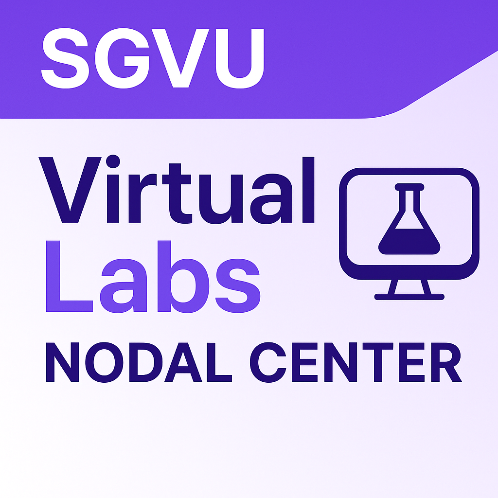 SGVU | Virtual Labs Nodal Center